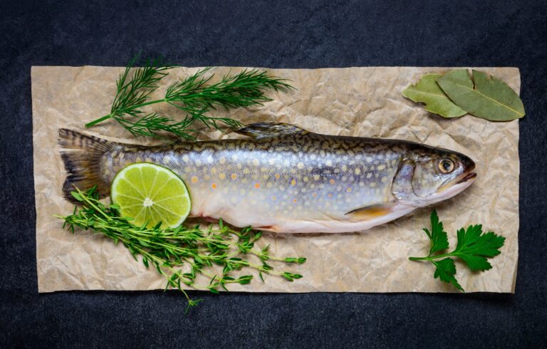 Fish Seasoned with Herbs