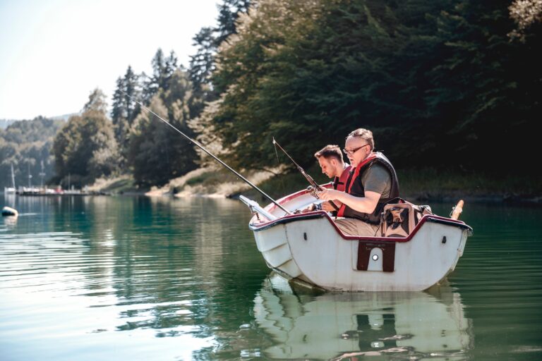 Relaxing at their favourite fishing spot